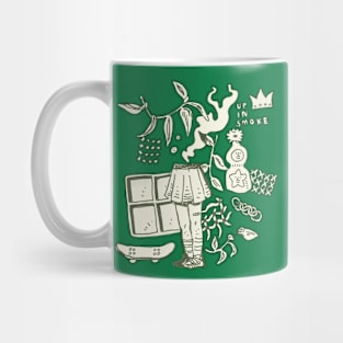 Up in smoke Mug